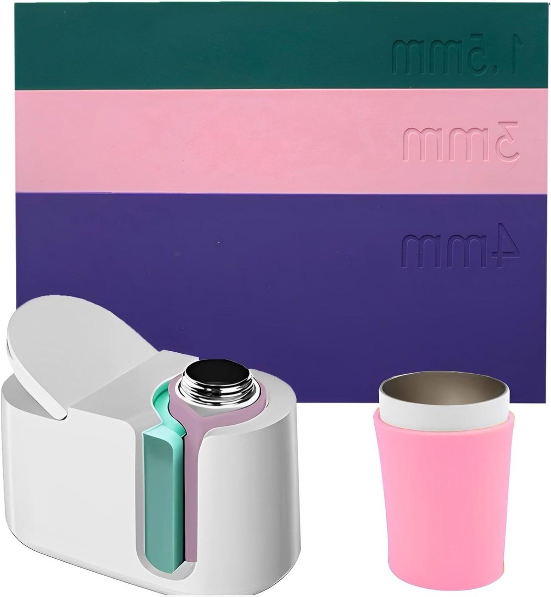   - Sublimatie Tumblers Wraps Set van 3 Diktes | Compatibel met Sublimatie Printers | Hoge Temperatuur Tumblers Wrap voor Hittepers Machine | Voor Cricut Mug Press & Heat Press | Sublimatie Mok Pers.